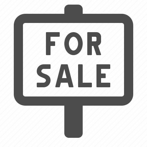 For sale, real estate, sale, sign icon - Download on Iconfinder