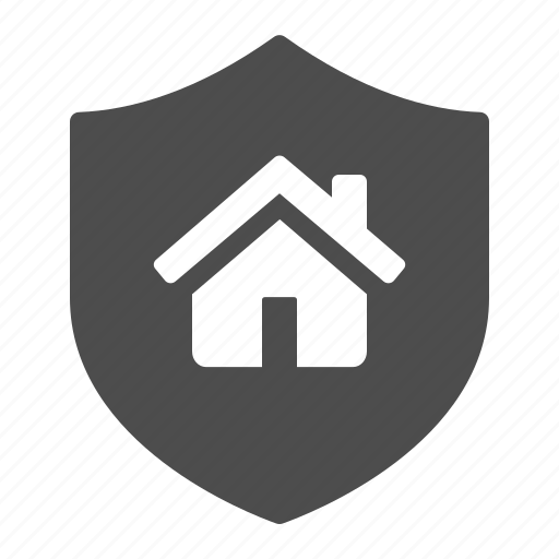 Home, security, shield, insurance, house icon - Download on Iconfinder