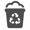 ecology, garbage, recycle, recycle bin, trash can