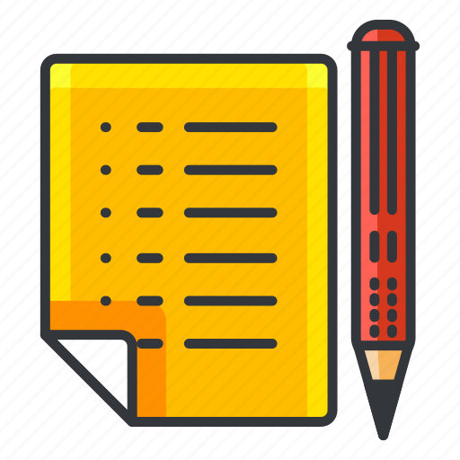 Document, estate, pencil, real, write icon - Download on Iconfinder