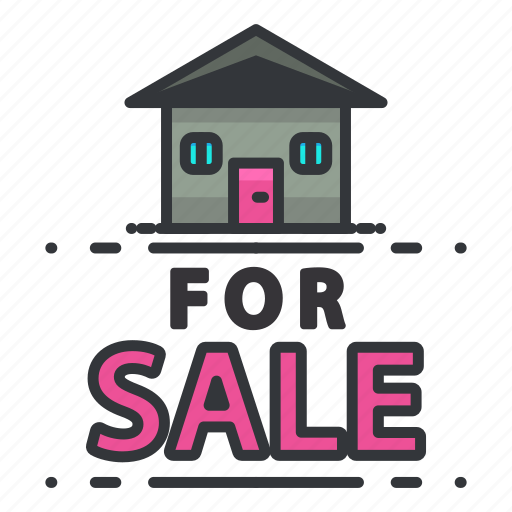 Estate, for, house, real, sale icon - Download on Iconfinder