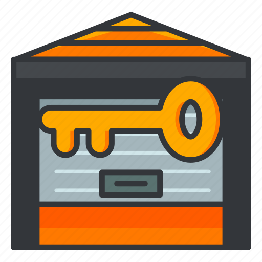 Estate, key, locker, real, storage icon - Download on Iconfinder