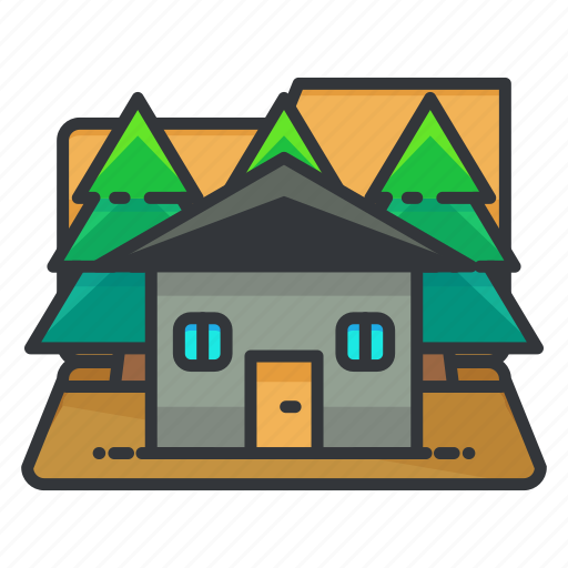 Estate, house, outdoor, real icon - Download on Iconfinder