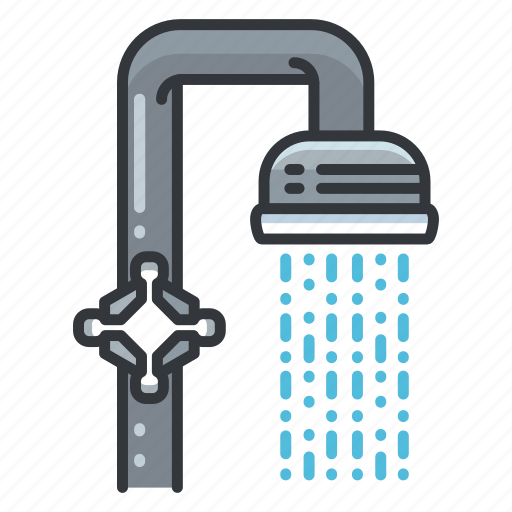 Bathroom, estate, furniture, real, shower icon - Download on Iconfinder