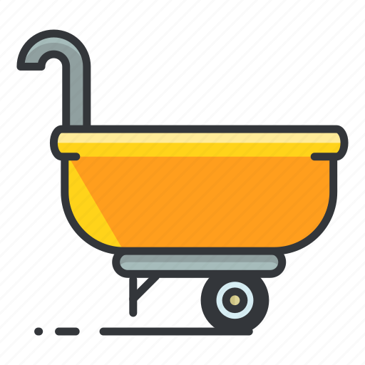 Estate, maintenance, real, tool, wheelbarrow icon - Download on Iconfinder