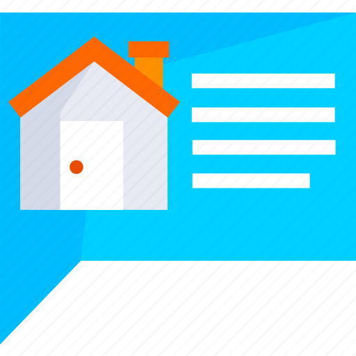 Chat, buy, estate, home, house, housing, real icon - Download on Iconfinder