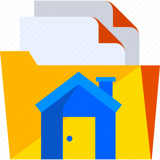 Folder, buy, estate, home, house, housing, real icon - Download on Iconfinder