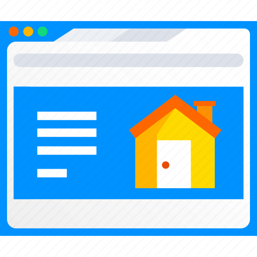 Webpage, buy, estate, home, house, housing, real icon - Download on Iconfinder