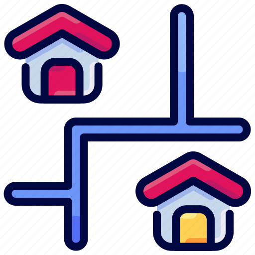 Address, bukeicon, house, location, realestate, street icon - Download on Iconfinder