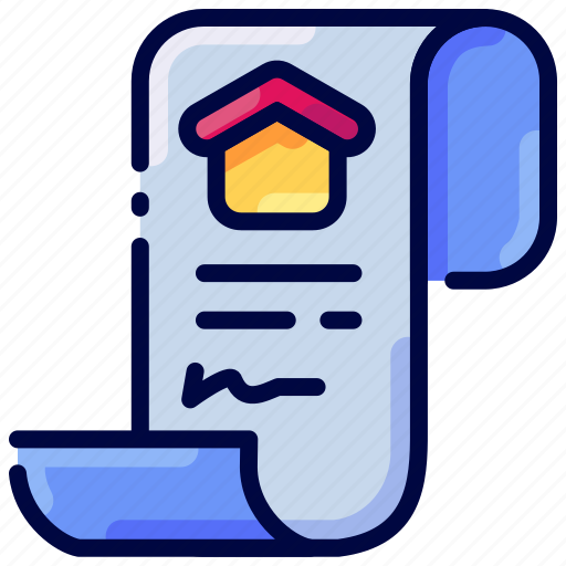 Approval, bukeicon, contract, estate, paper, party, real icon - Download on Iconfinder