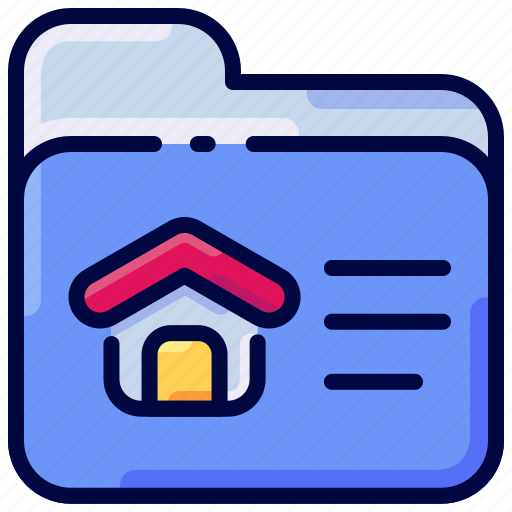 Bukeicon, folder, house, project icon - Download on Iconfinder