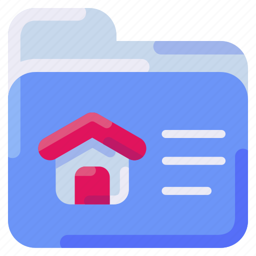 Bukeicon, folder, house, project icon - Download on Iconfinder