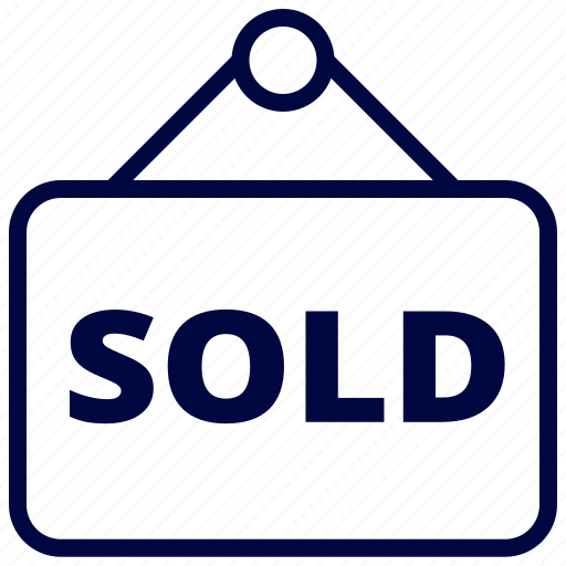 Bukeicon, house, property, sold icon - Download on Iconfinder