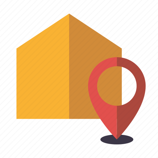 Home, house, location, marker, real estate, realty icon - Download on Iconfinder