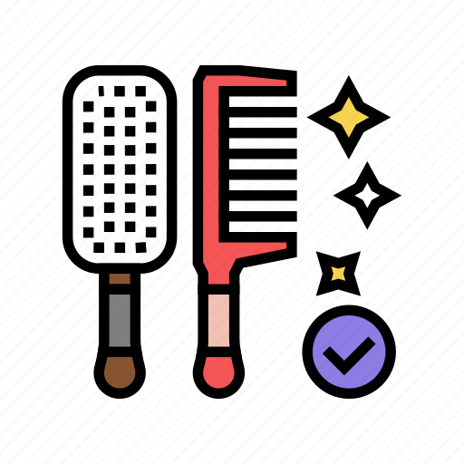 Comb, hairdresser, tool, keratin, hair, procedure icon - Download on Iconfinder