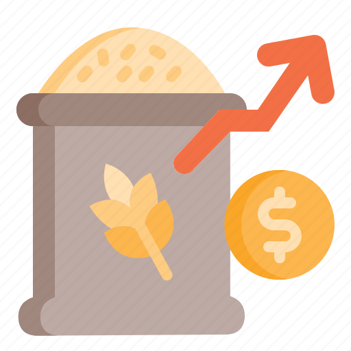 Crisis, economy, food, grain, price, rising, wheat icon - Download on Iconfinder