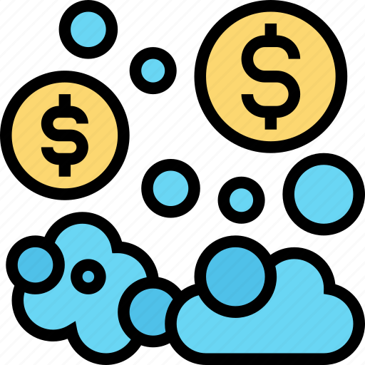 Economic, bubble, price, asset, value icon - Download on Iconfinder
