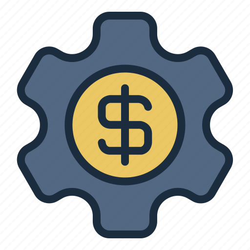 Gear, macroeconomy, setting, finance, economy, bank, financial icon - Download on Iconfinder