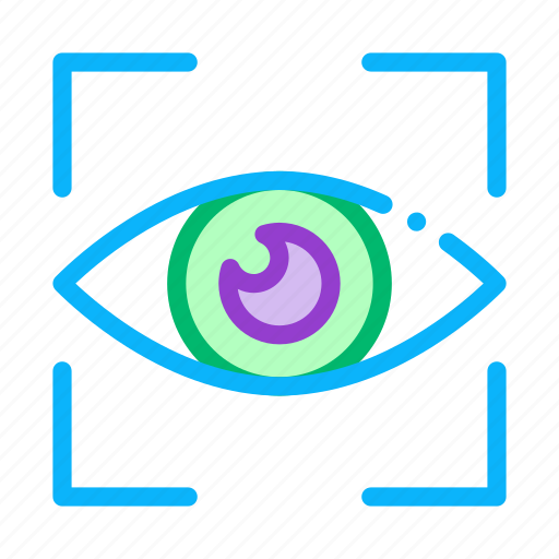 Eye, human, recognition, scanning, user icon - Download on Iconfinder