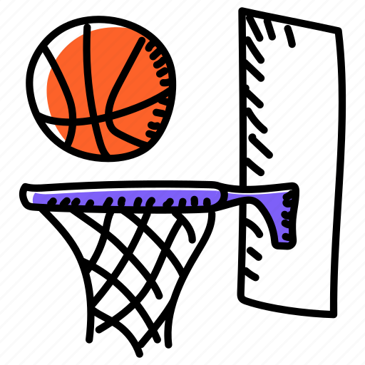 Basketball goal, basketball, basketball stand, basketball hoop, basketball rims icon - Download on Iconfinder