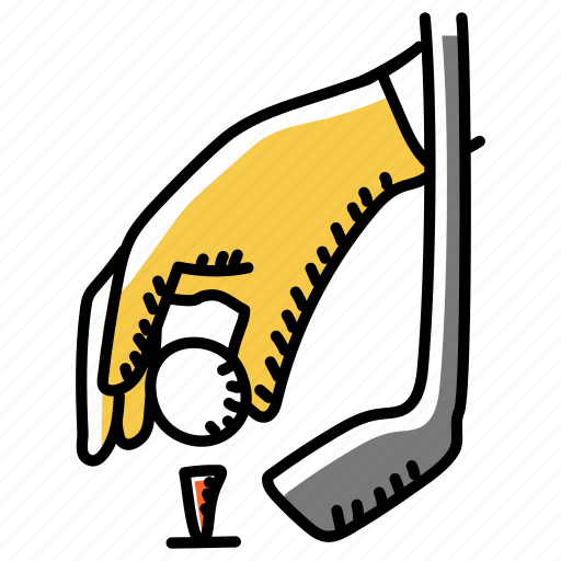 Sports, golf, golf game, playing golf, golf tee icon - Download on Iconfinder