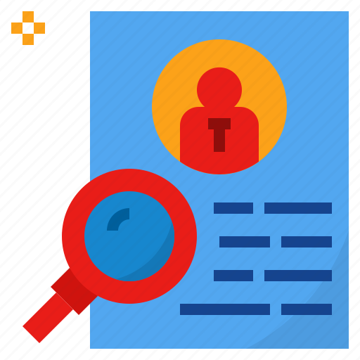 Find, hr, recruitment, resume, search icon - Download on Iconfinder