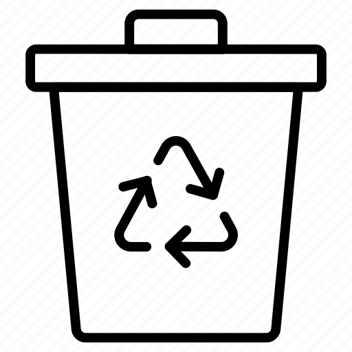 Dust, bin, recycle, trash, can icon - Download on Iconfinder