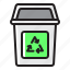 ecology, bin, trash, recycle, recycling 