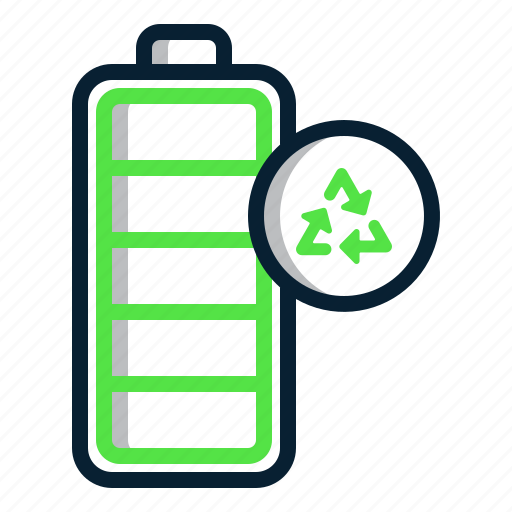 Ecology, battery, energy, recycle, recycling icon - Download on Iconfinder