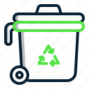 ecology, bin, trash, recycle, recycling