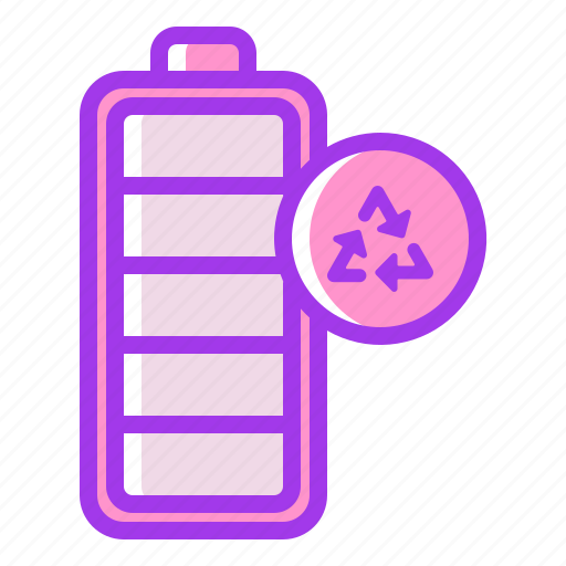 Ecology, battery, energy, recycle, recycling icon - Download on Iconfinder