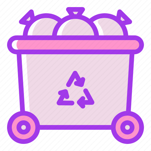 Ecology, bin, trash, recycle, recycling icon - Download on Iconfinder