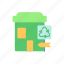 recycling, center, sorting, garbage 