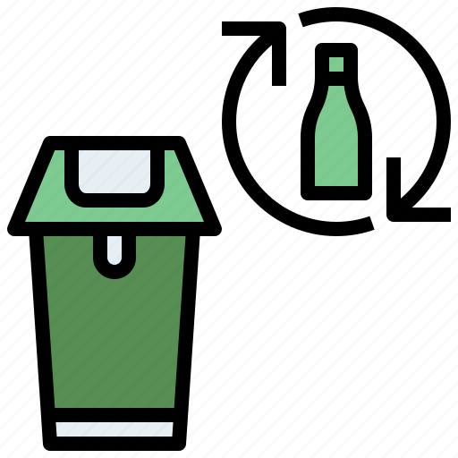Arrows, bottle, eco, ecologism, ecology, glass, plastic icon - Download on Iconfinder