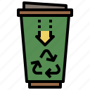 arrows, bin, can, garbage, recycle, trash, waste
