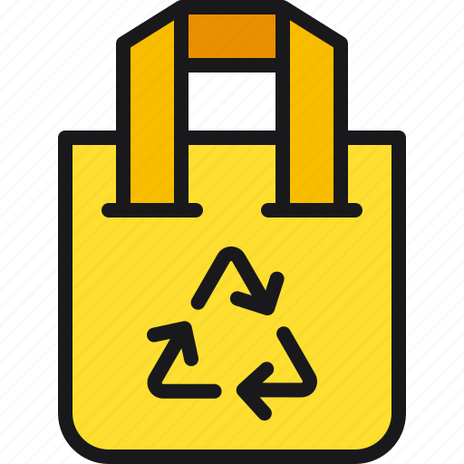 Environment, ecology, shopping, bag, recycle icon - Download on Iconfinder