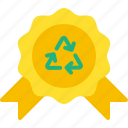 ecology, recycling, award, achievement, reward