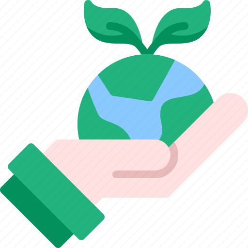 Environment, earth, globe, plant, hand icon - Download on Iconfinder