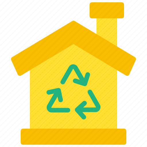 Home, recycling, ecology, green, house icon - Download on Iconfinder