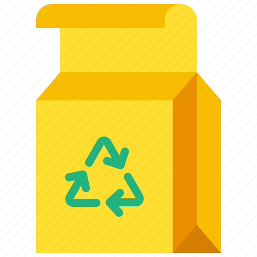 Box, environment, drink, milk, recycle icon - Download on Iconfinder