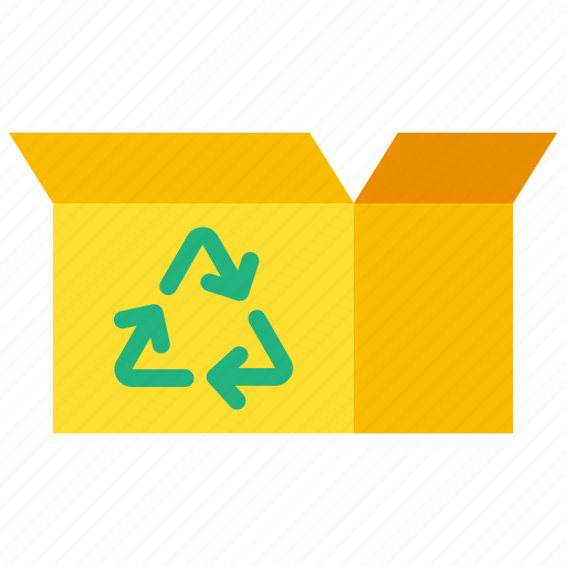 Box, delivery, recycling, open, package icon - Download on Iconfinder
