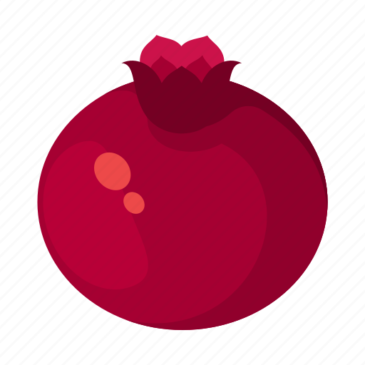 Food, fruit, healthy, pomegranate, red, vegetable icon - Download on Iconfinder