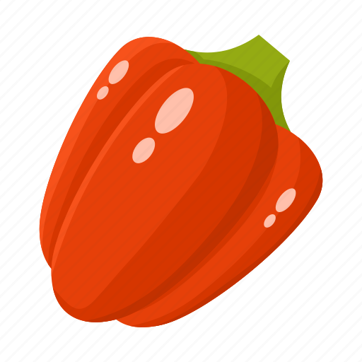 Bulgarian pepper, cooking, food, fruit, red, vegetable icon - Download on Iconfinder