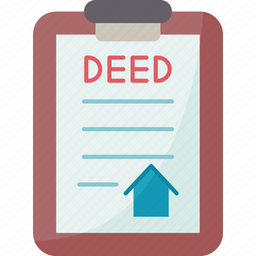 Deed, title, house, property, owner icon - Download on Iconfinder