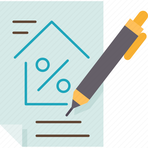 Refinancing, mortgage, payment, house, loan icon - Download on Iconfinder