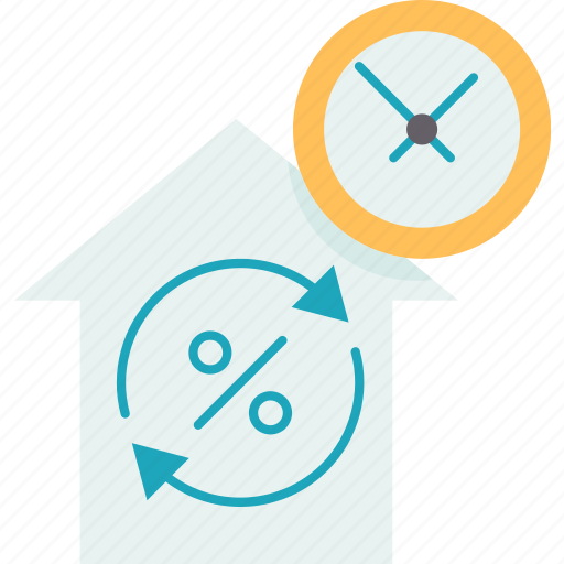 Time, refinance, payment, debt, interest icon - Download on Iconfinder