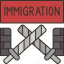 immigration, border, camp, migration, crisis 