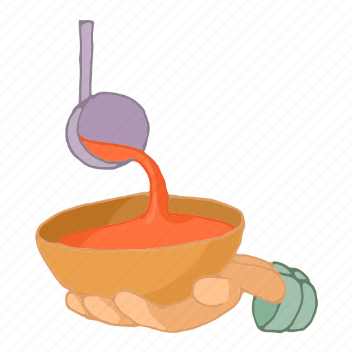 Bowl, cartoon, charity, food, hand, hungry, poverty icon - Download on Iconfinder