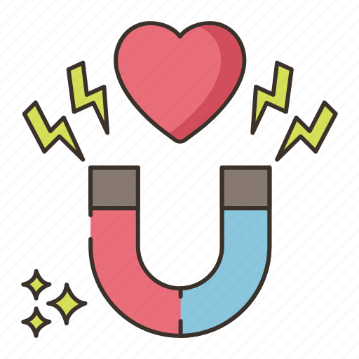 Attraction, magnet, love, relationship icon - Download on Iconfinder