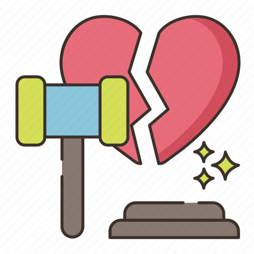 Divorce, break up, relationship, love icon - Download on Iconfinder